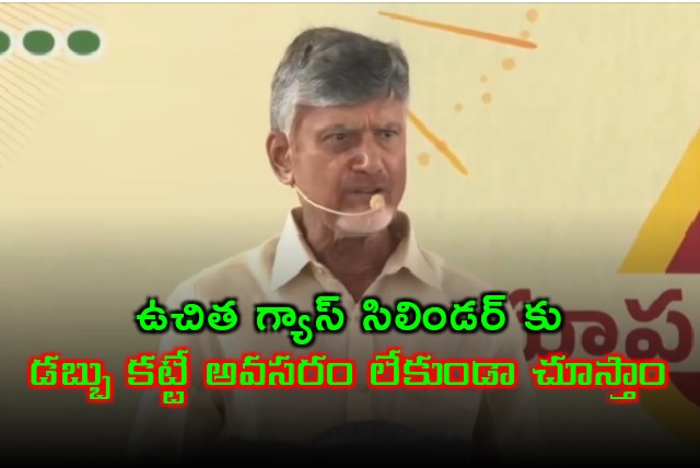 CM Chandrababu speech in Edupuram